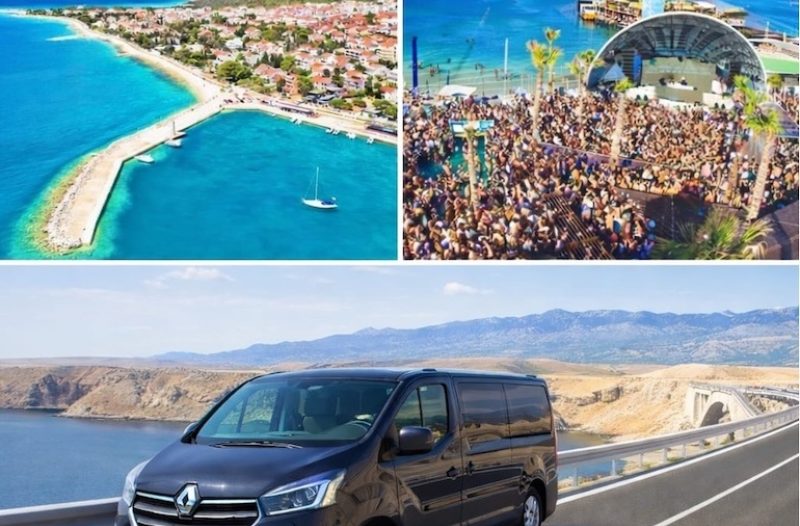 Senj - grad-senj.com - Kako doći od Zadar Airport do Novalje i Zrća: najbrže opcije transfera i cijene
